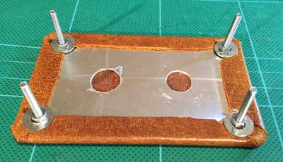 Unfinished back panel